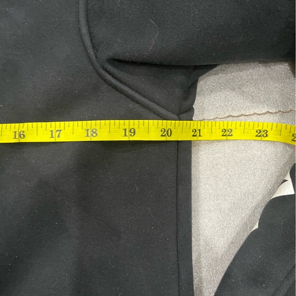 [L]Aape Black Graphic Men's Bomber Moto Jacket - Picture 7 of 11